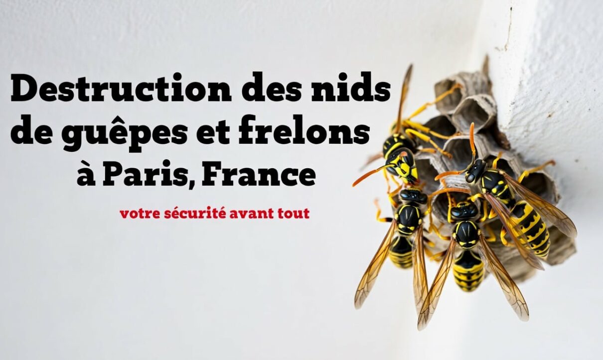 destruction nid guepes