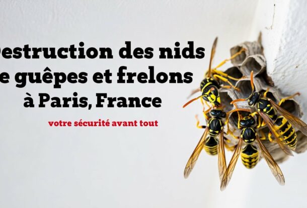 destruction nid guepes