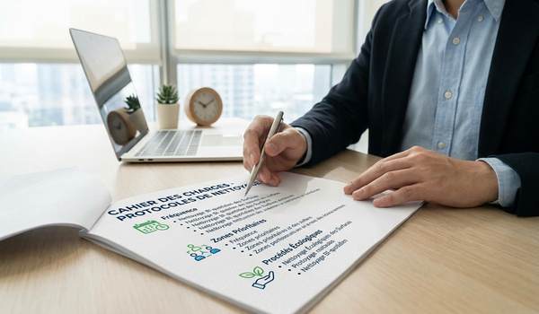 cahier charges nettoyage bureaux professionnels