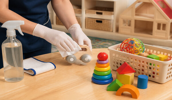 desinfection creche